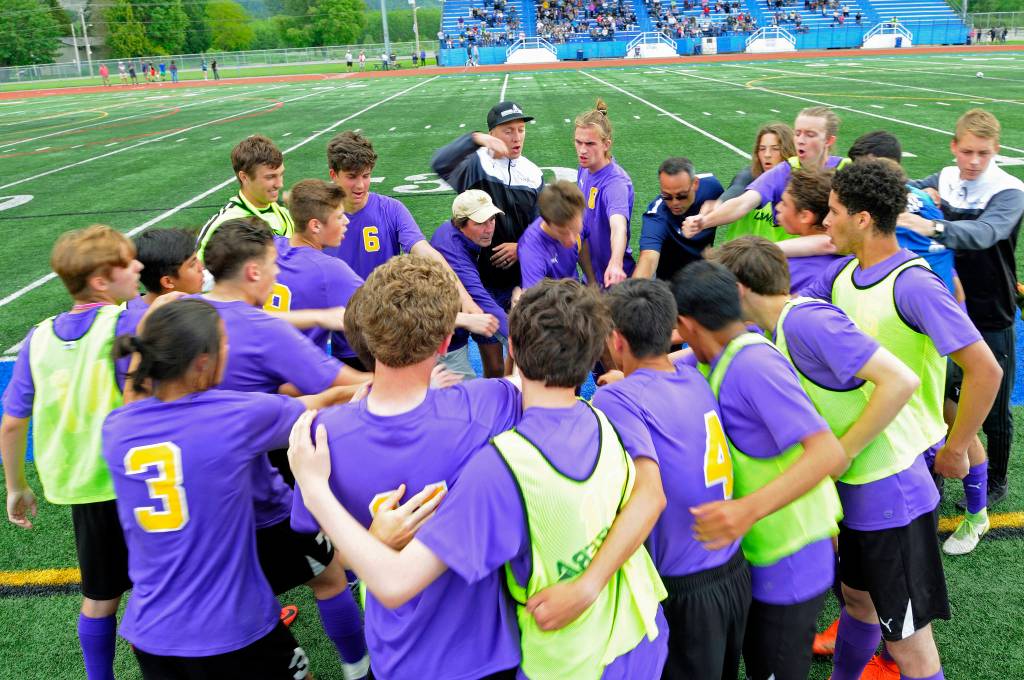 Boys soccer: Sequim loses in finale; but celebrates match that wasn’t supposed to happen