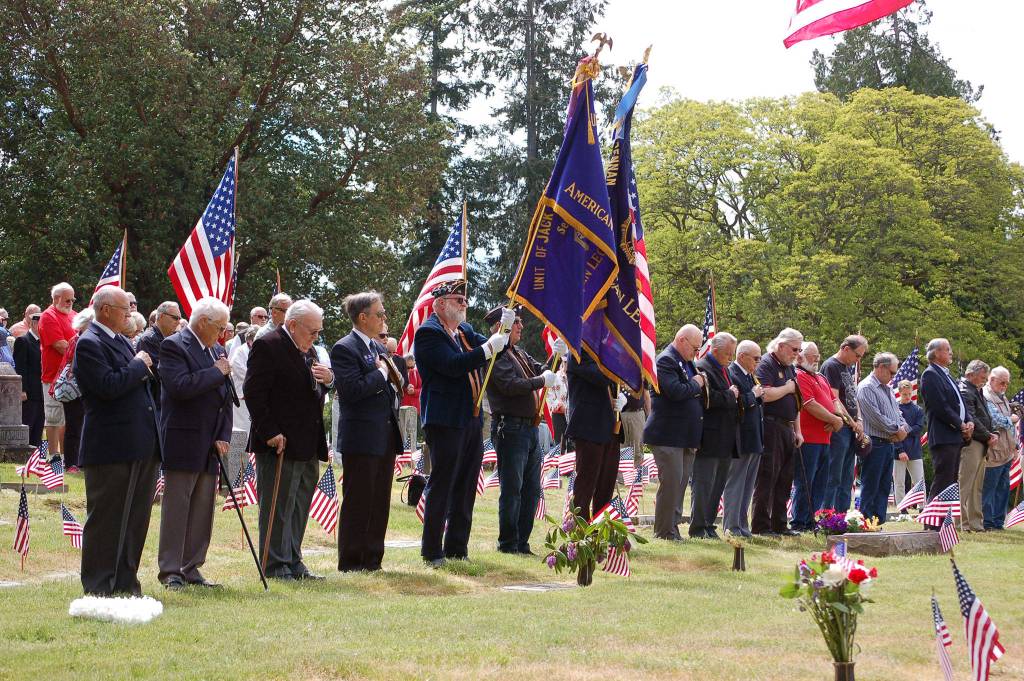 Memorial Day ceremonies held in Sequim honor service members who sacrificed