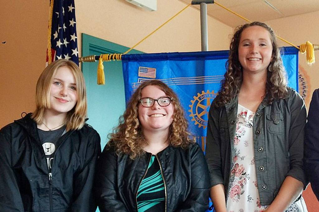 Milestone: Rotary Club of Sequim honors Students of the Month
