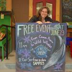 Melissa Kleins freelance art kicked off after she started creating CSA posters and chalkboard art for Nashs Organic Produce and Farm Store in Sequim. Sequim Gazette photo by Erin Hawkins