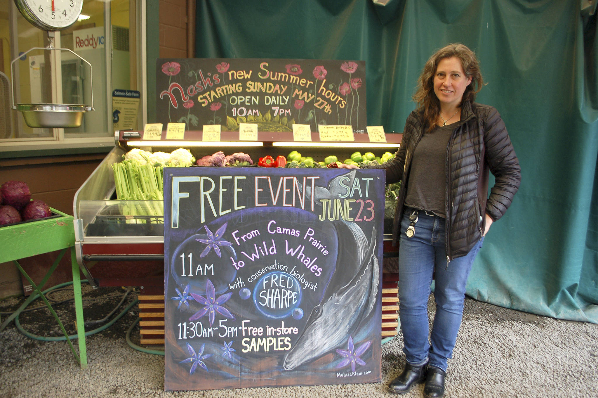 Melissa Klein’s artwork focuses on local, small businesses