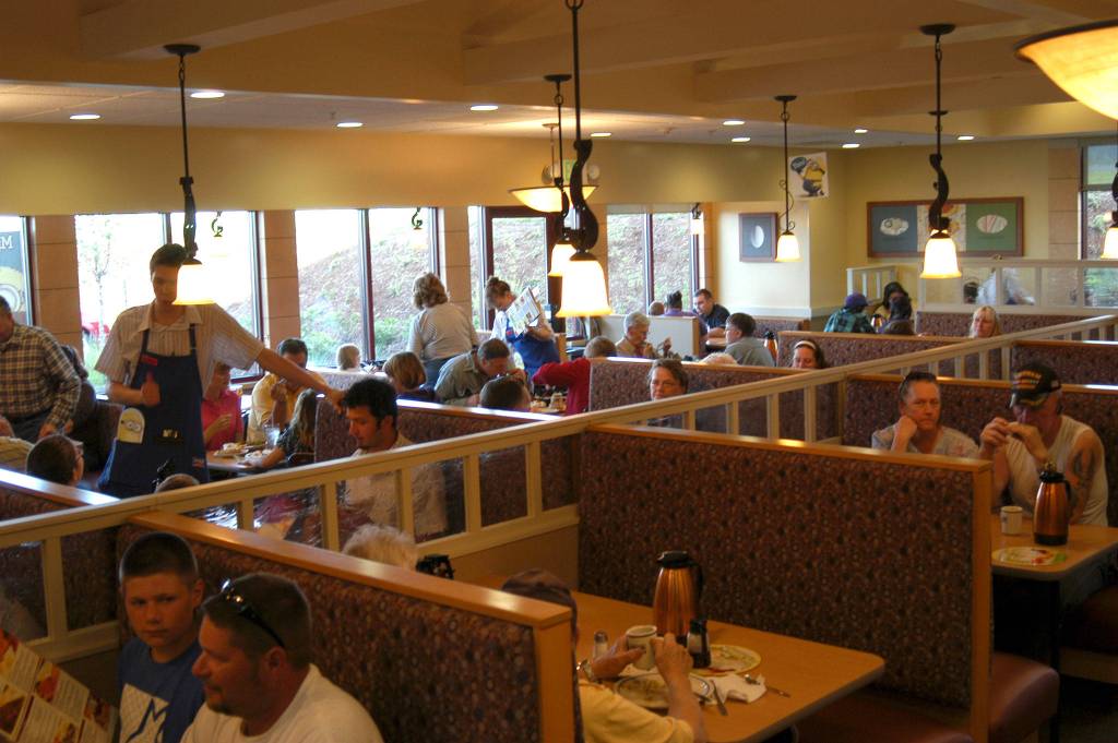 Patrons fill the Sequim International House of Pancakes in June 2010 shortly after it opened for business. It closed for business eight years later last weekend. Sequim Gazette file photo by Matthew Nash