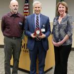 Sequim Free Clinic Honors OMC’s Lewis with Beitzel Award