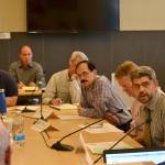 Sequim City Councilors and Clallam County Commissioners meet on June 25 to discuss a shortfall in district court costs following a state law that prohibits fines and fees for indigent defendants. County staff anticipate a $400,000 funding gap in the next year. Sequim Gazette photo by Matthew Nash