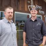 Jones Arms open for business