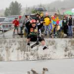 Skate park users weather storm for fundraiser