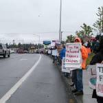 Peninsula protest sees more than 675 rally against federal immigration policy