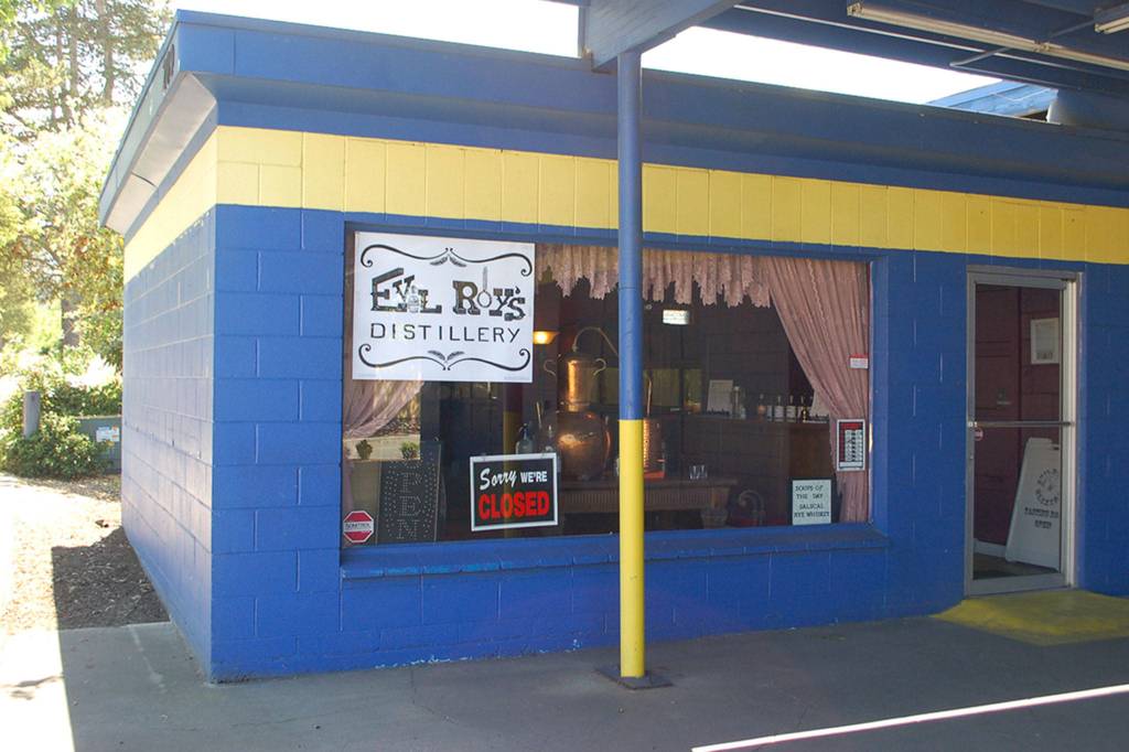 Evil Roys owners say they hope to partner with a local brewer in the future to open a brewery in addition to its distillery . Sequim Gazette photo by Erin Hawkins