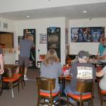 Dart League participants play every Monday at the Veterans of Foreign Wars Post 4760 facility at 169 E. Washington St. The facility still struggles to remain open with declining membership and lack of volunteers. Sequim Gazette photo by Erin Hawkins