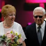 Friends to newlyweds, six decades later