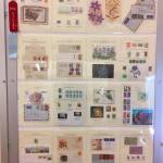 Cathie Osborne of Sequim won a silver ribbon and special award from the American Topical Association for the best single-frame Award at the Summer Exhibition of the Evergreen Stamp Show in Kent for her bellflowers stamp exhibit.                                 Photo by Dick McCammon