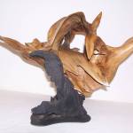 Tuttie Peetz is donating 50 percent of the proceeds she earns from selling her wood sculptures at ARTfusion this year to the Dungeness River Audubon Centers new building fund. Submitted photo                                Tuttie Peetz is donating 50 percent of the proceeds she earns from selling her wood sculptures at ARTfusion this year to the Dungeness River Audubon Centers new building fund. Submitted photo