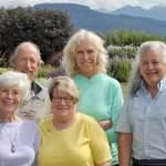 ARTfusion artists this year include (back row, from left) Dan LaChaussee, Jinx Bryant, Catherine Mix, with (from left) Paulette Hill and Tuttie Peetz. Submitted photo