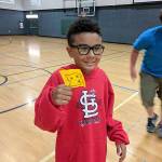 Morning campers play Stinky Cheese Tag during their Diary Of A Wimpy Kid book series activities last week. Submitted photo