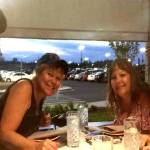 Family and friends, from left, Wayne and Brenda Priest of Sequim and Patti and Bill Neudorfer of Vancouver enjoy a meal together as they often did. The two couples were hit by a truck while riding their motorcycles on Aug. 18 in Cathlamet that took the lives of the Neudorfers, both Port Angeles natives, and hospitalized the Priests. Submitted photo