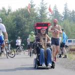 Wheels down: Agnew’s Mackay completes wheelchair journey from Idaho