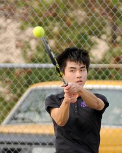 Returning SHS senior Raymond Lam bolsters a Sequim lineup already replete with upperclassmen in 2018. Sequim Gazette file photo by Michael Dashiell