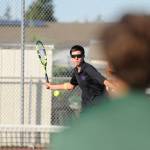 Senior Blake Wiker looks for a return to the state 2A tourney after earning a berth (with doubles partner Thomas Hughes) in 2017. Sequim Gazette file photo by Michael Dashiell