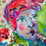 Artist Amy Watts will have her mixed media artwork on display at Tracy Wealth Management, one of three new First Friday Art Walk venues. Submitted art