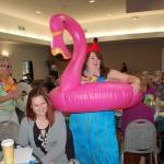 Shelli Robb-Kahler participates in the 2018 Irrigation Festival Crazy Days Breakfast parade with Chamber members in May. Sequim Gazette file photo by Erin Hawkins