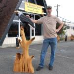 Local chainsaw artist discusses business, products