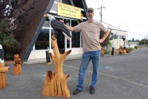 Local chainsaw artist discusses business, products