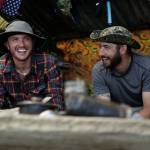 Richard Rogers, right, survived 41 days on remote islands in Indonesia with fellow Castaways contestant, Sawyer Brown, left, who Rogers considers a lifelong friend after the experience.    Photo courtesy of Tenspeed TV