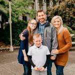 Castaways contestant Richard Rogers, center, says the hardest part about surviving 41 days on remote Islands in Indonesia was being away from his family, including his wife Libby Rogers, right, daughter Cadence Rogers, left, and son Jordan Rogers. Photo courtesy of Arlene Chambers Photography