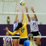 Volleyball: Sequim sweeps Riders, Knights to keep hold on second place