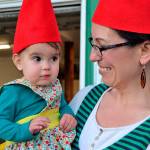Left, Garden gnomes Nikki Sather and her daughter Stella Good of Sequim visit the Sequim Prairie Granges Pumpkin Party last year. The grange hosts its party and country fair 4-7 p.m. Saturday, Oct. 27. Sequim Gazette file photos by Matthew Nash
