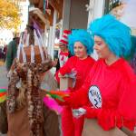 Marissa Santjer (Thing 1) and Anna Santjer (Thing 2) hand out candy during last years Merchant Trick or Treating event downtown last year. The event continues this year from 3-5 p.m. Wednesday, Oct. 31. Sequim Gazette file photo by Erin Hawkins