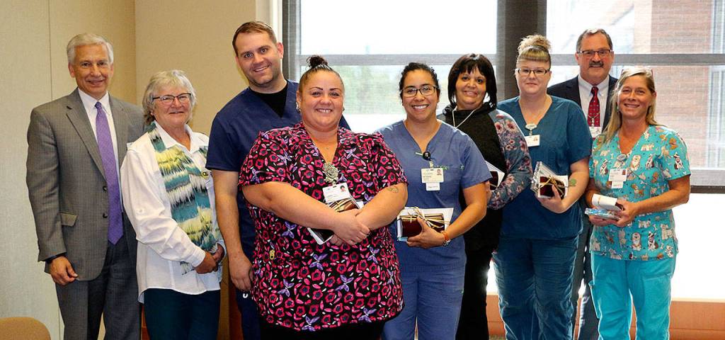 Milestone: Lab staff at Olympic Medical Center, Jamestown clinics work together