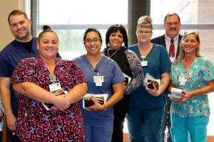 Milestone: Lab staff at Olympic Medical Center, Jamestown clinics work together