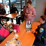 Conversation brews at first Coffee with a Cop