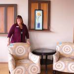Colleen Robinson, executive director of Habitat for Humanity of Clallam County, stands in the nonprofits new vintage boutique in Sequim where staff also moved its main Sequim office. The new store is set to tentatively open sometime in mid-November. Sequim Gazette photo by Erin Hawkins