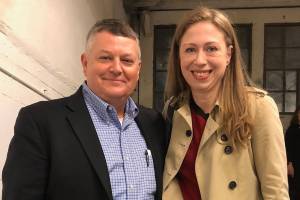 Sequim’s Security Services Northwest provides security detail for Chelsea Clinton