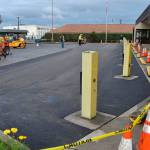 Post Office paves parking lot