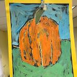 Pumpkin-inspired art from Lexi Fleming