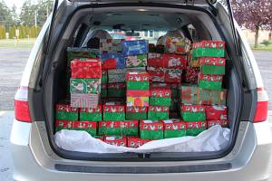 Local families look to make global impact through Operation Christmas Child