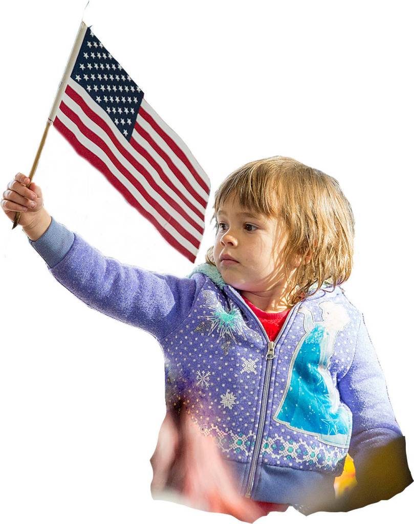 ‘The most important thing’: Peninsula native talks service at Veterans Day event