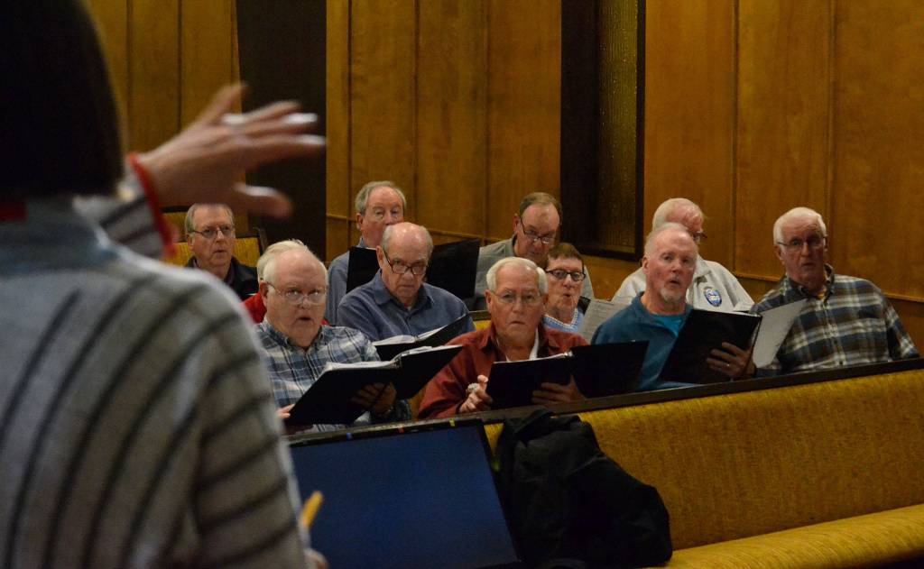 This year, the Sequim Community Christmas Chorus presents a celebration of the 200th anniversary of Silent Night. Sequim Gazette photo by Matthew Nash