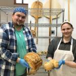 Jon and Amy Arnold, husband and wife, opened Two Spot Bakery on Nov. 19 and offer the Sequim community a fresh take on baked breads, pastries, and more at 173 West Bell St., previously known as Bell Street Bakery. Sequim Gazette photo by Erin Hawkins                                Jon and Amy Arnold, husband and wife, opened Two Spot Bakery on Nov. 19 and offer the Sequim community a fresh take on baked breads, pastries, and more at 173 West Bell St., previously known as Bell Street Bakery. Sequim Gazette photo by Erin Hawkins