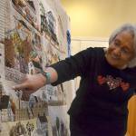 Sequims Martha Scott, 72, won first place for Enchanted Village in the Wall Hanging Hand Appliqué category at the Fall Paducah show in September, which she says is like the Olympics of quilting. Sequim Gazette photo by Matthew Nash