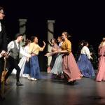 Ebenezer Scrooge watches a happy memory from his past as hes visited by the Ghost of Christmas Past. A Christmas Carol runs Dec. 7-8 and 14-15 at Sequim High School. Sequim Gazette photo by Matthew Nash