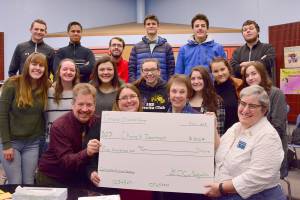 Milestone: ‘Sweet’ donation for SHS choir