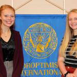 Milestone: Soroptimists pick Bundy, Van de Wege for Girls of the Month