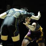 Wrestling: Wolves’ girls, west all-stars take league meet