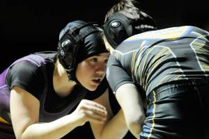 Wrestling: Wolves’ girls, west all-stars take league meet