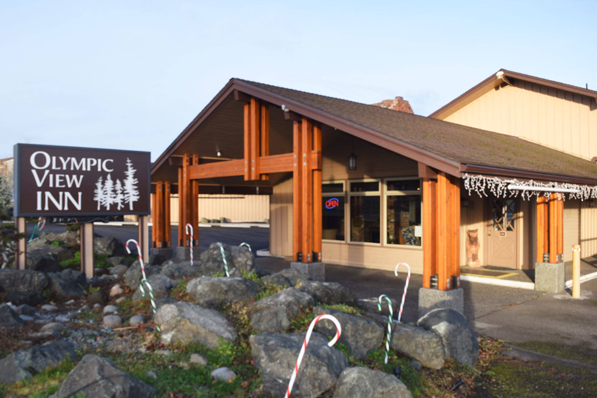 Olympic View Inn is under new ownership by Chintu Patel, a Forks resident, who bought the hotel and its property for about $2.6 million in November. He plans on keeping the hotel independent. Being independent we can offer so much more service than with a franchise, Patel said. Sequim Gazette photo by Erin Hawkins