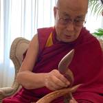 From the Blue Hole to His Holiness: Sequim artist’s driftwood gifted to Dalai Lama during international trip